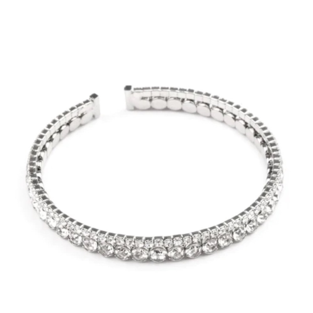 Beautiful Silvertone Bracelet
